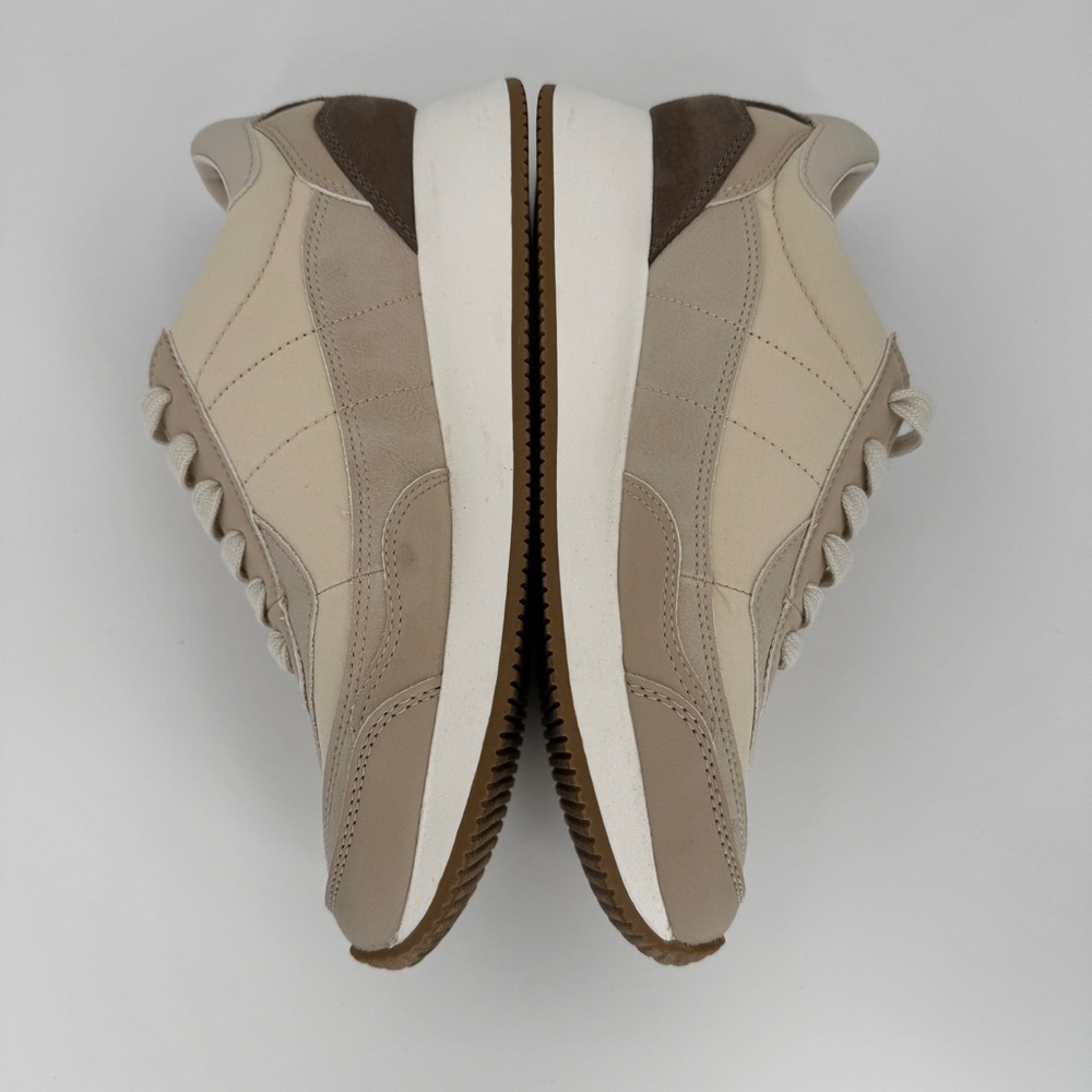 UNIVERSAL THREAD Courtney Sneakers 7.5 Light Beige Memory Foam Casual Athletic - Picture 9 of 14